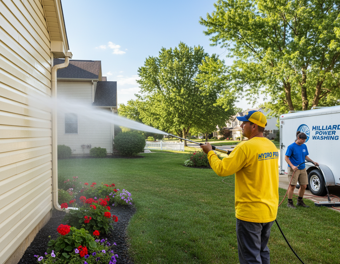 Hilliard OH House And Driveway Cleaning